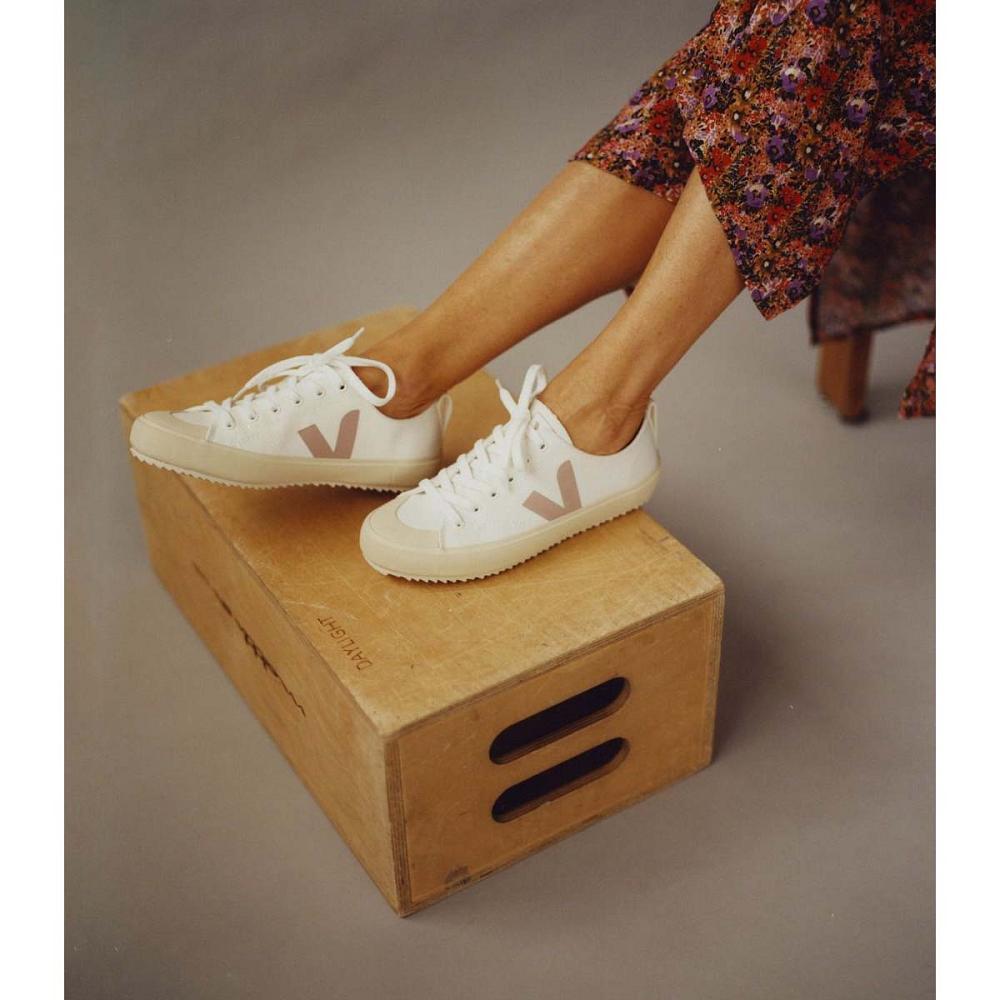 Veja NOVA CANVAS Women's Shoes White | CA 530EBC